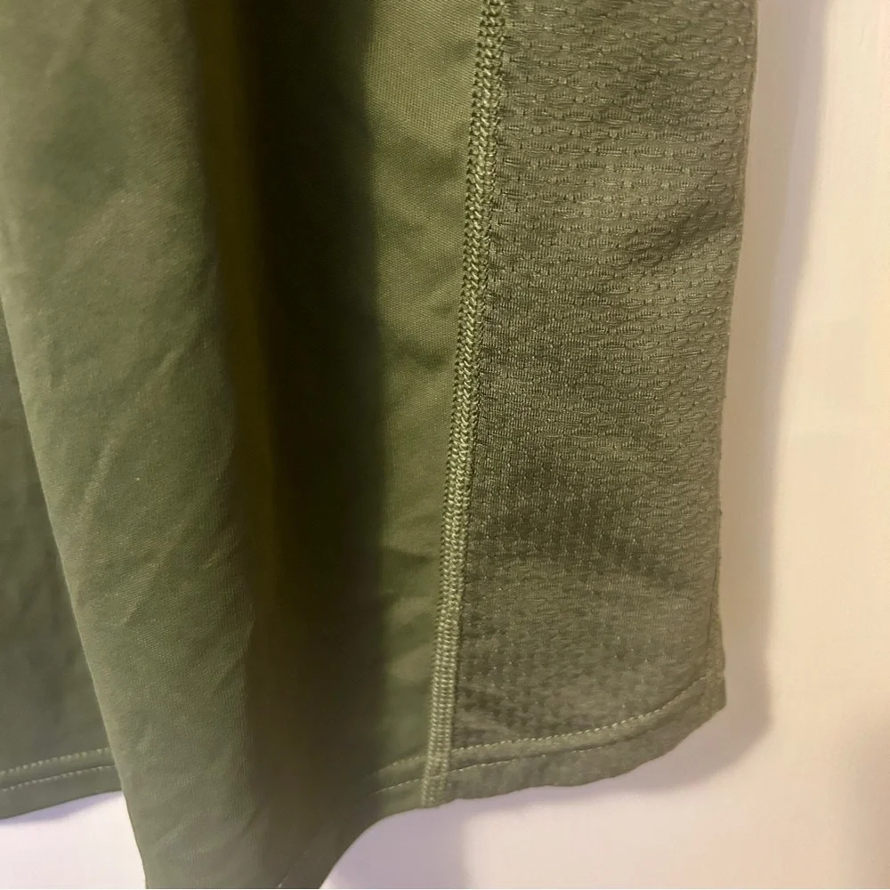 Adidas Own The Run Tee Shirt Olive Green Men's X Large